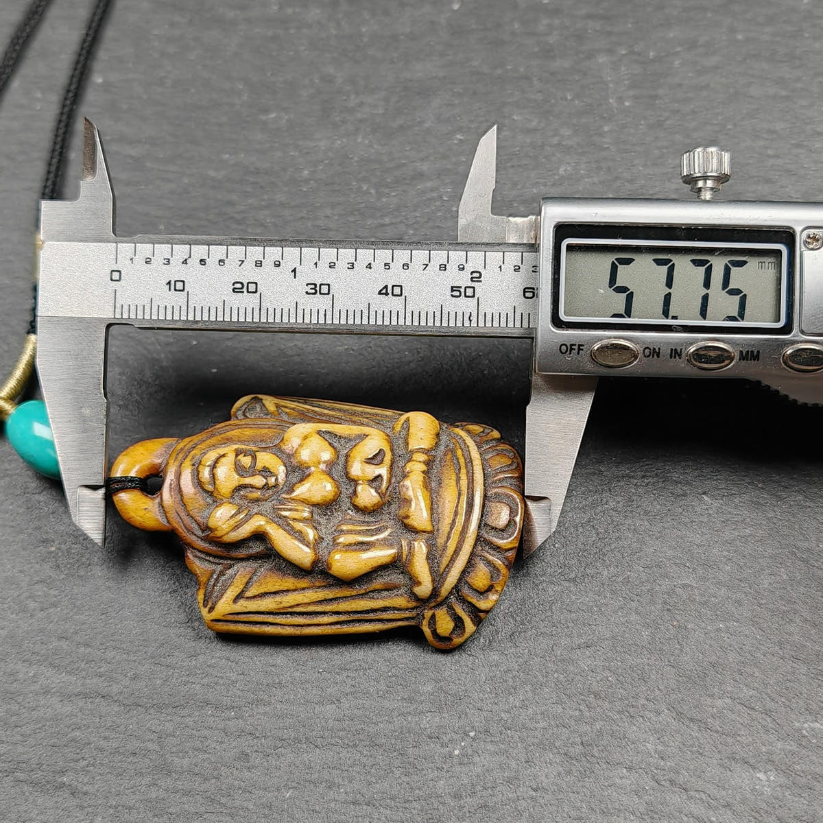 Sacred Jetsun Milarepa Statue Protection Amulet - Tibetan Buddhist amulet, view 10