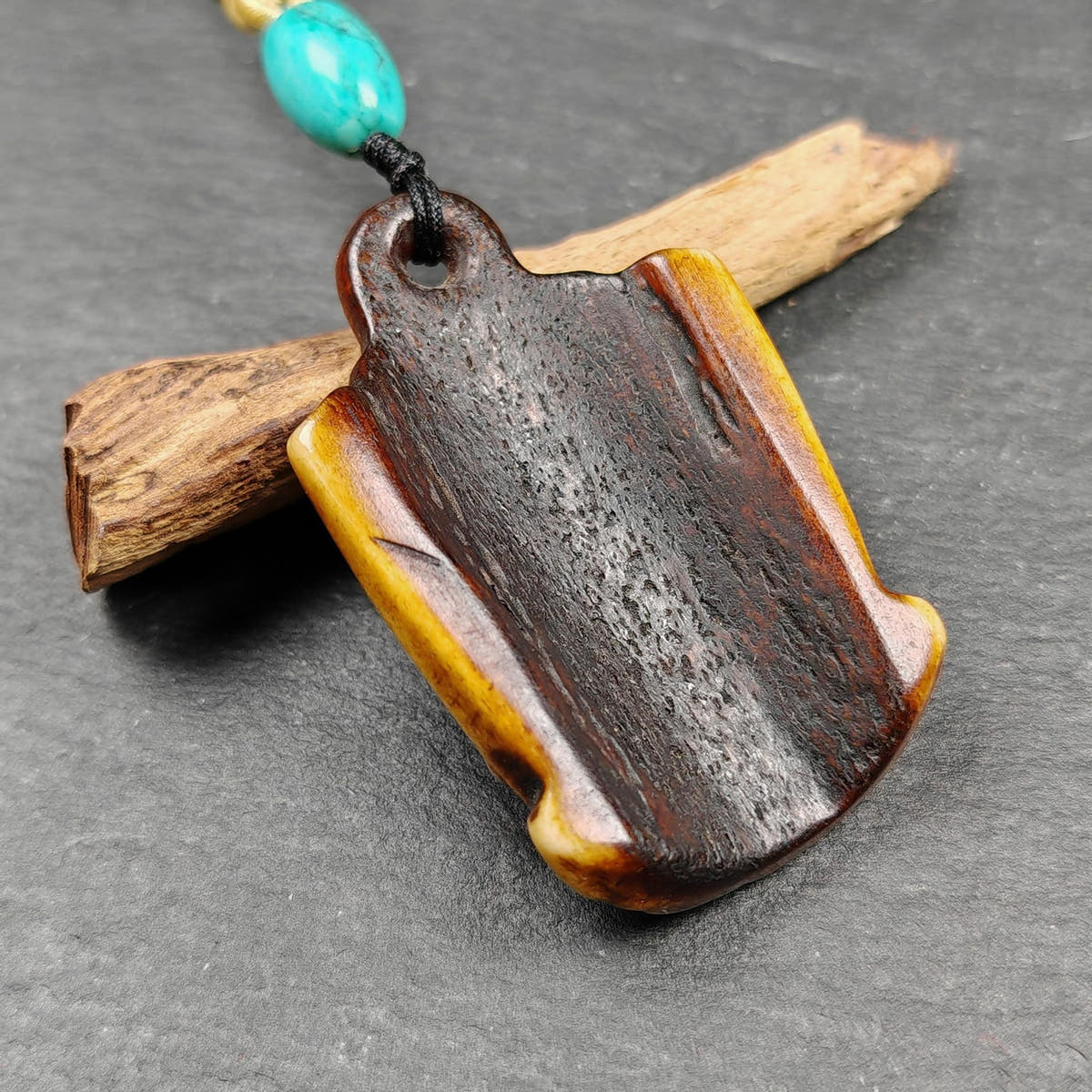 Sacred Jetsun Milarepa Statue Protection Amulet - Tibetan Buddhist amulet, view 4