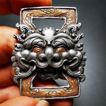Scripture Book Buckle 2.12" - Tibetan Buddhist art, view 7