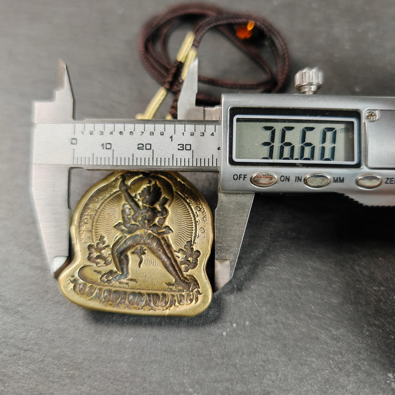 Unique Chakrasamvara Tsa Tsa Mold Amulet, Tibetan Buddhism Protective Charm, Heruka Tantric Deity Pendant, Sacred Spiritual Ritual Gift