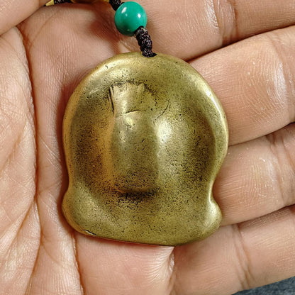 Unique Chakrasamvara Tsa Tsa Mold Amulet, Tibetan Buddhism Protective Charm, Heruka Tantric Deity Pendant, Sacred Spiritual Ritual Gift