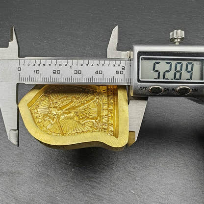 Vajrayogini/Narodakini/Dorje Naljorma/ Tsa Tsa Mold - 5cm Height - Tibetan tsa tsa mold, size reference