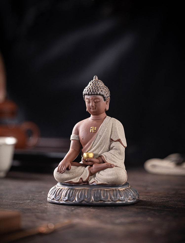 Shakyamuni Meditation Buddha Statue - Tibetan Buddhist statue, view 12