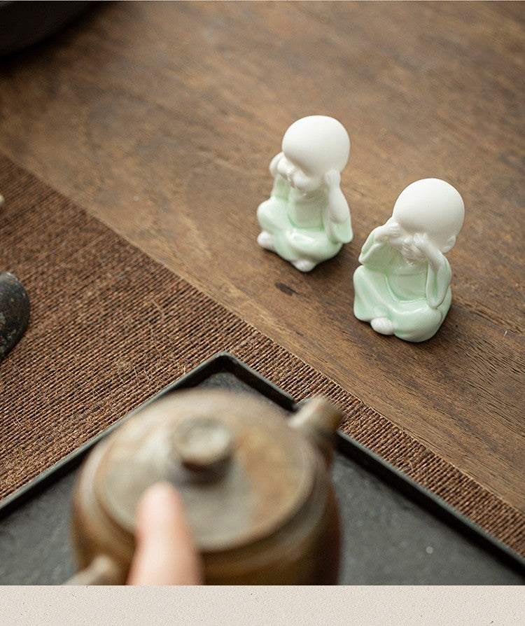 Ceramic Meditation Buddha Statue