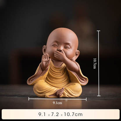 Purple Sand Meditation Buddha Statues - Tibetan Buddhist statue, view 8