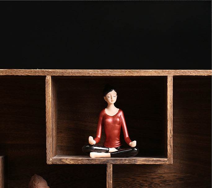 Ceramic Yoga Statues - Tibetan Buddhist statue, view 11