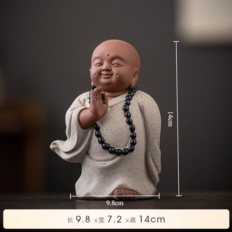 Purple Sand Buddha Statue - Tibetan Buddhist statue, view 6