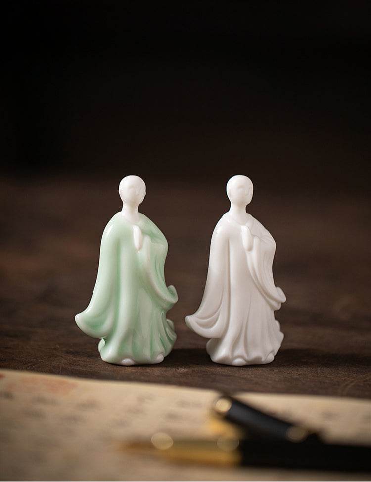 Ceramic Buddha Statues - Tibetan Buddhist statue, view 21