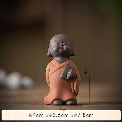 Purple Sand Meditation Buddha Statues - Tibetan Buddhist statue, view 9