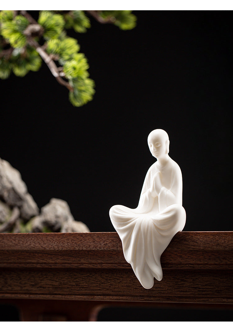 White Porcelain Buddha Statue