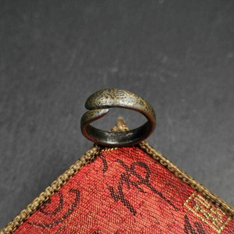 Snake Ring - Tibetan Buddhist art, view 7