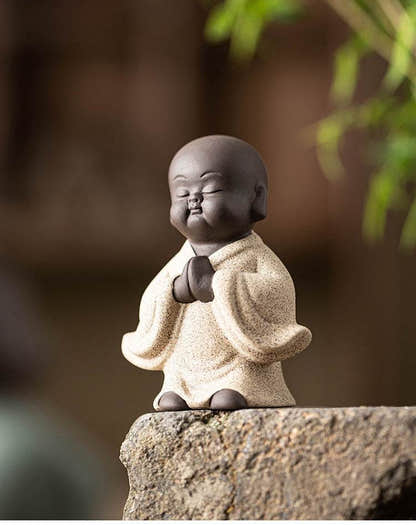 Purple Sand Meditation Buddha Statues - Tibetan Buddhist statue, view 13