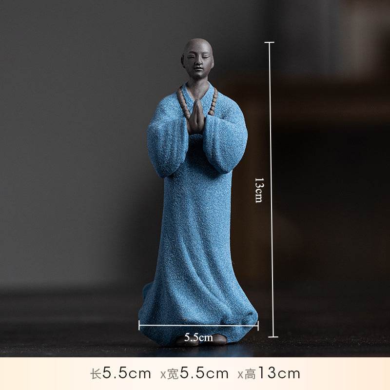 Purple Sand Buddha Statue - Tibetan Buddhist statue, view 8