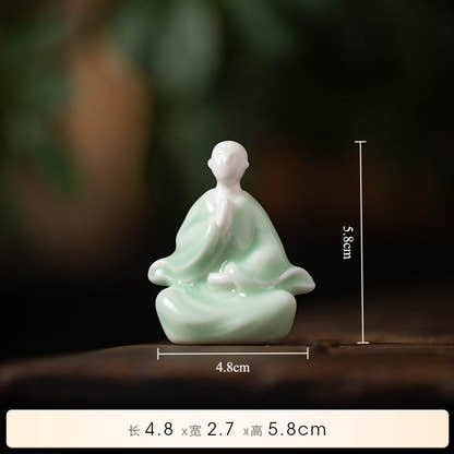 Ceramic Buddha Statues - Tibetan Buddhist statue, view 12