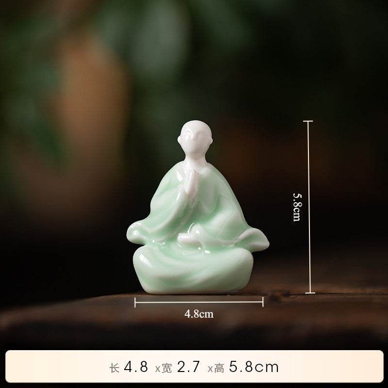 Ceramic Buddha Statues - Tibetan Buddhist statue, view 12