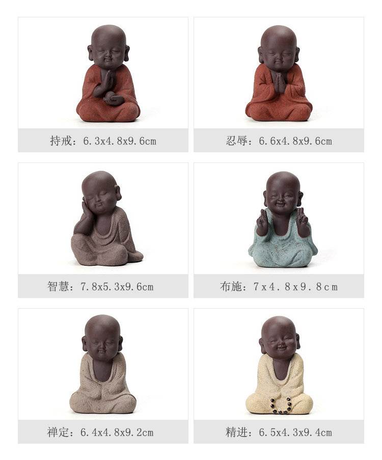 Purple Sand Meditation Buddha Statues - Tibetan Buddhist statue, view 13