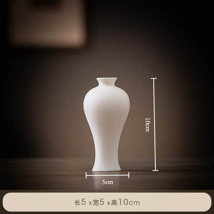 Ceramic Small Vase - Tibetan Buddhist statue, view 8