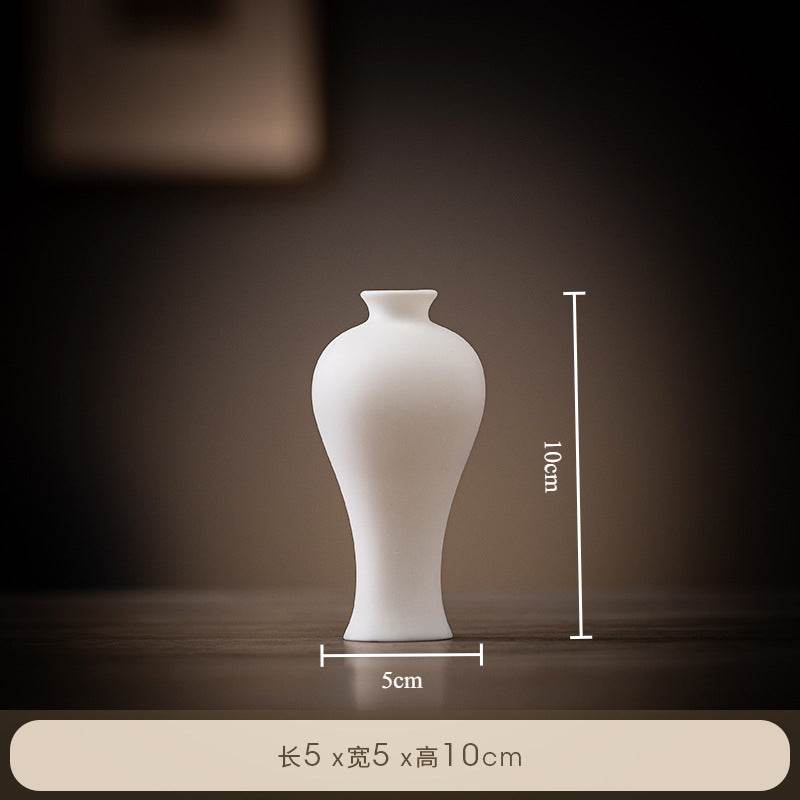 Ceramic Small Vase - Tibetan Buddhist statue, view 8