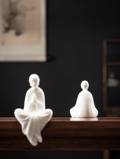 White Porcelain Buddha Statue