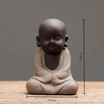 Purple Sand Meditation Buddha Statues - Tibetan Buddhist statue, view 6