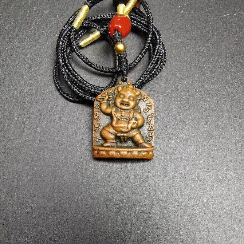 Statue Pendant,Vajrapani Amulet Badge - Tibetan Buddhist amulet, view 8