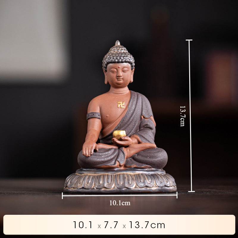 Shakyamuni Meditation Buddha Statue - Tibetan Buddhist statue, view 6