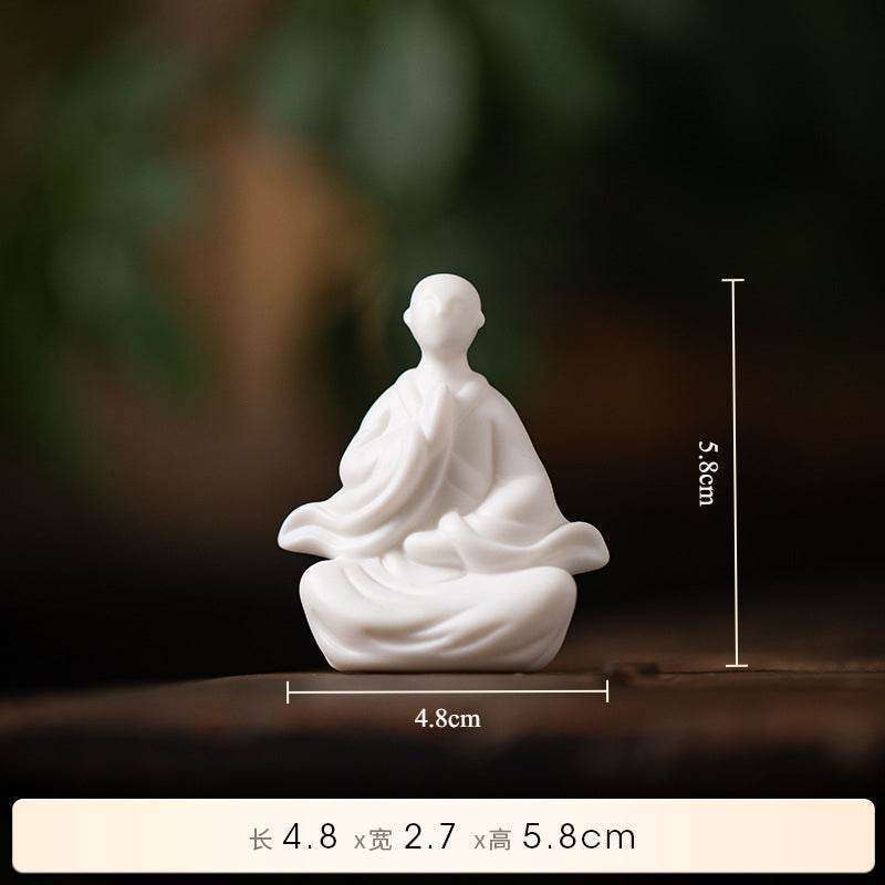 Ceramic Buddha Statues - Tibetan Buddhist statue, view 6