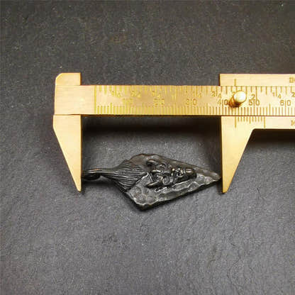 Demon Amulet 1.8" - Tibetan Buddhist amulet, view 11