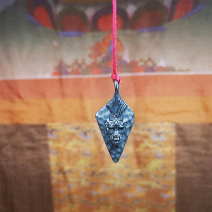 Demon Amulet 1.8" - Tibetan Buddhist amulet, view 10