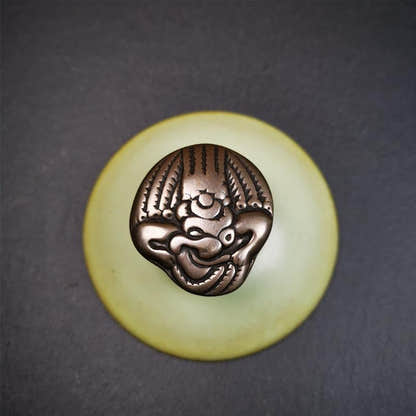 Garuda Amulet - 1.54" - Tibetan Buddhist amulet, view 7