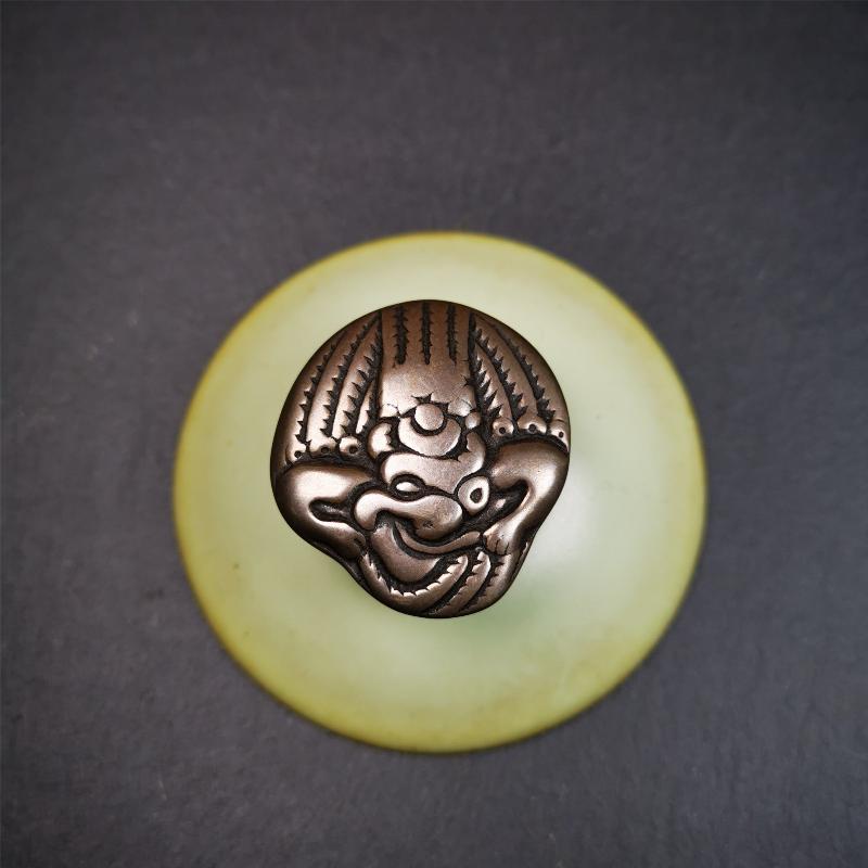 Garuda Amulet - 1.54" - Tibetan Buddhist amulet, view 7
