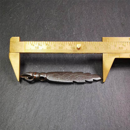 Manjusri Sword Amulet 2.8" - Tibetan Buddhist amulet, view 9