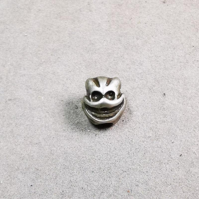 Skull Citipati Beads 0.47" - Tibetan Buddhist art, view 11