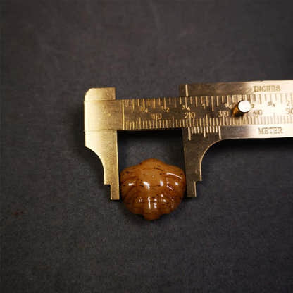 Scorpion Bead Amulet 0.8" - Tibetan Buddhist amulet, view 10