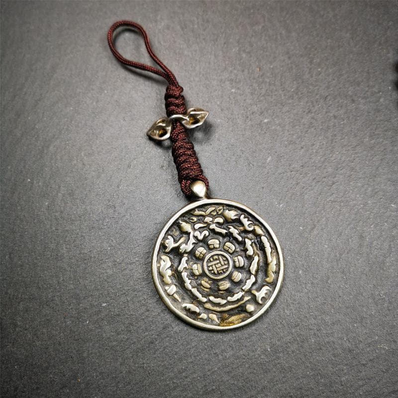 Iron Melong 1.57" - Tibetan Buddhist art, view 7