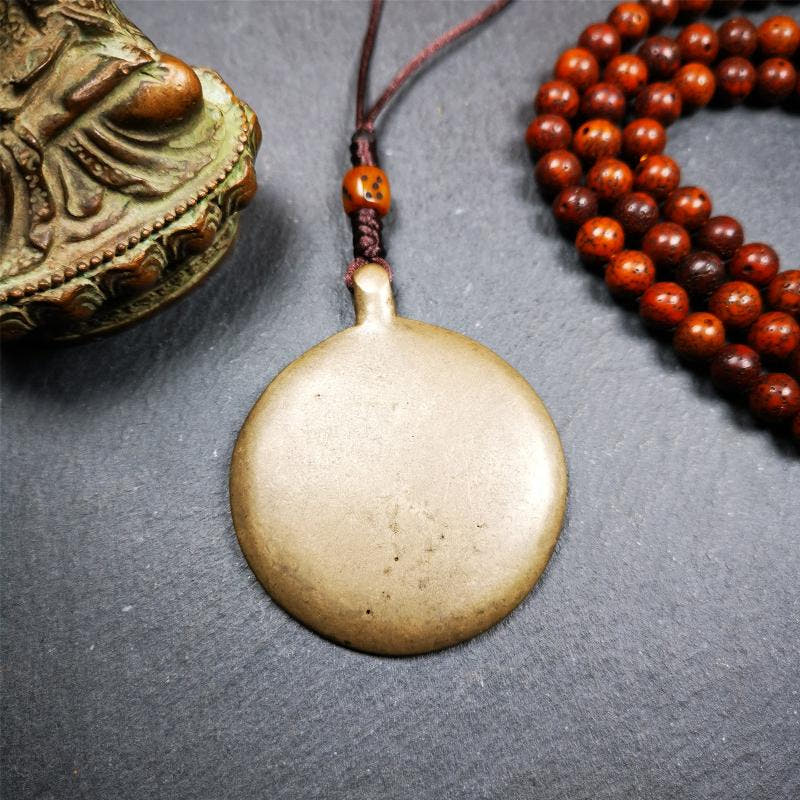 Thokcha Melong 1.93" - Tibetan Buddhist art, view 8