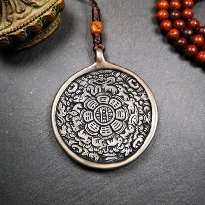 Big Melong 2.24" - Tibetan Buddhist art, view 5