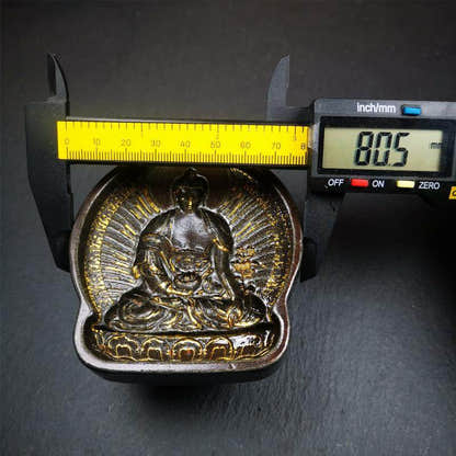 Shakyamuni Tsa Tsa Mold - Tibetan tsa tsa mold, view 8
