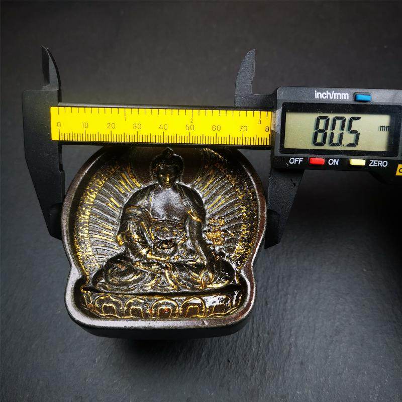Shakyamuni Tsa Tsa Mold - Tibetan tsa tsa mold, view 8
