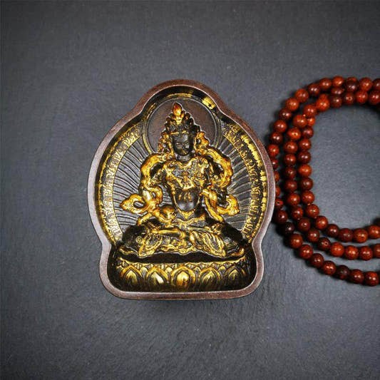 Vajrasatva,Dorje Sempa Tsa Tsa Mold - Tibetan tsa tsa mold, front view