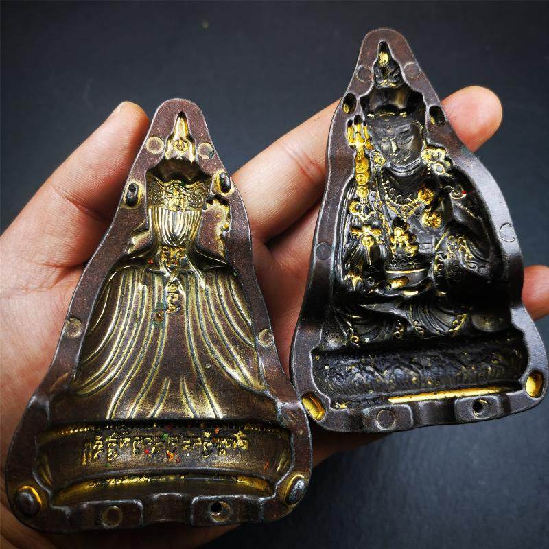 Padmasambhava,Guru Rinpoche Tsa Tsa Mold - Tibetan tsa tsa mold, view 5