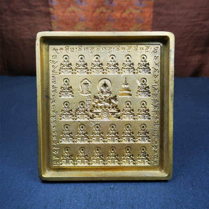 25 Akshobhya, Big Tsa Tsa Mold - Tibetan tsa tsa mold, view 4