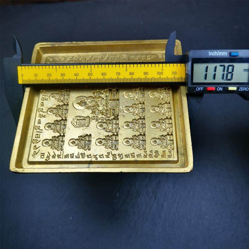 25 Akshobhya, Big Tsa Tsa Mold - Tibetan tsa tsa mold, view 9