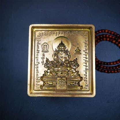 Akshobhya, Big Tsa Tsa Mold - Tibetan tsa tsa mold, front view