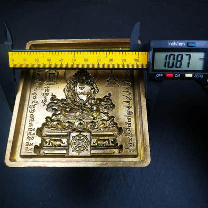 Akshobhya, Big Tsa Tsa Mold - Tibetan tsa tsa mold, view 8