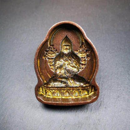 Je Tsongkhapa Tsa Tsa Mold - Tibetan tsa tsa mold, view 4
