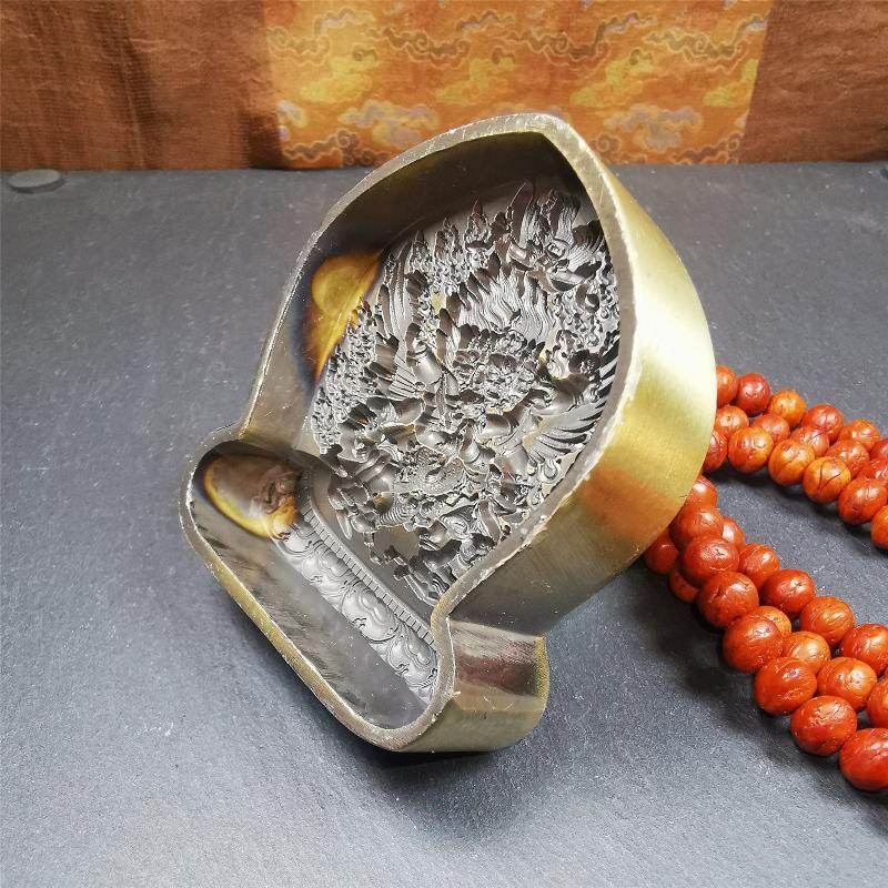 Vajrakilaya Tsa Tsa Mold 2.95“ - Tibetan tsa tsa mold, view 4