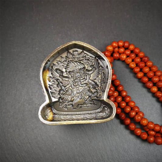 Vajrakilaya Tsa Tsa Mold 2.95“ - Tibetan tsa tsa mold, front view