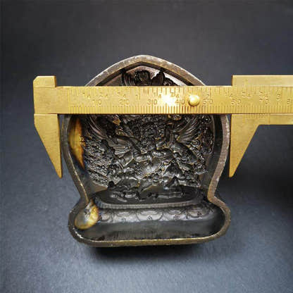 Vajrakilaya Tsa Tsa Mold 2.95“ - Tibetan tsa tsa mold, view 8