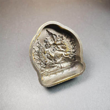 Vajrasattva Tsa Tsa Mold 2.95“ - Tibetan tsa tsa mold, view 6